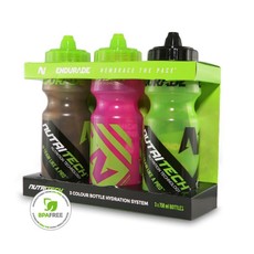 Nutritech Water Bottle 750ml - 3 Pack