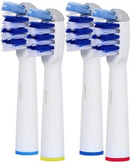 Gretmol Replacement Heads For Oral B Tri Zone Toothbrush - 4 Pack