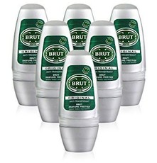 Brut Anti Perspirant Roll-On Original - 6 x 50ml Pack