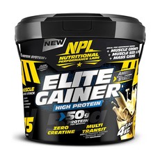 NPL Elite Gainer, Vanilla - 4kg