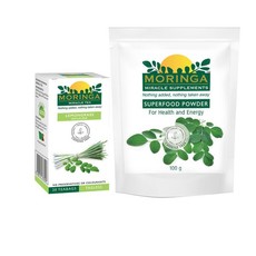 Moringa Powder and Moringa Tea - Lemongrass Infusion