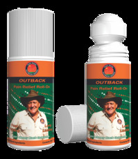 Outback All-Natural Pain Relief - 50ml Roll-On (2 Pack)