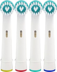 Gretmol Replacement Heads For Oral B Orthodontic Toothbrush - 4 Pack