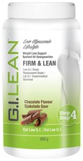 G.I. Lean Firm & Lean, Low-GI, Snack Replacement Shake - Chocolate