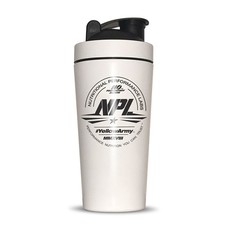 NPL Stainless Steel Shaker 750ml - White