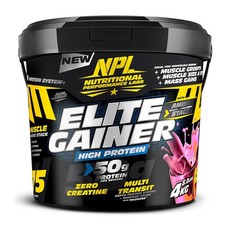 NPL Elite Gainer, Strawberry - 4kg