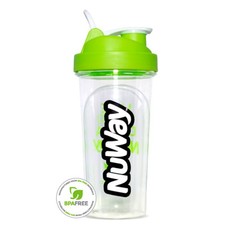 Nutritech Nuway Adventure Shaker Cup Clear/green - 700ml