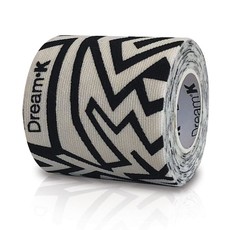 Kinesiology Tape Dream K Tribe - Black/White - 5cm x 2m