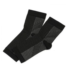 Ankle Swelling Relief Compression Sleeve Socks - Small