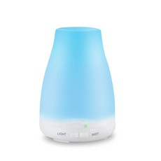 GreenLeaf Ultrasonic Essential Oil Diffuser & Humidifier - White (120ml)