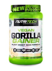 Nutritech Vegan Gorilla Gainer - Mountain Vanilla - 1kg