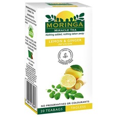 Moringa Tea - Lemon & Ginger Infusion