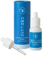 CBD LUXE BE WELL - 1000mg Full Spectrum Hemp Oil Phyto Cannibinoid Rich