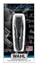 Wahl Aqua Groom Showerproof 16 Piece Lithium Ion Grooming Kit