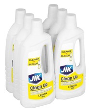 Jik Clean Up Multi Purpose Bleach Cleaner - Lemon - 6 x 750ml