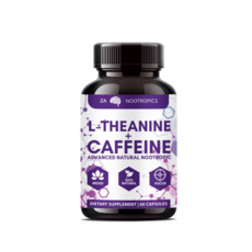 ZA Nootropics - L-Theanine + Caffeine (60 Capsules)