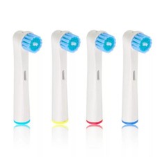 Professional Bright Toothbrush Heads For Oral B - Pack Of 4