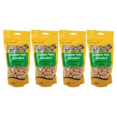 Cashew nuts, Unsalted, 4x250g