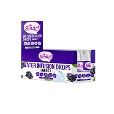 MySmart Water Infusion Drops Energy Blackberry pop 45ml x 10