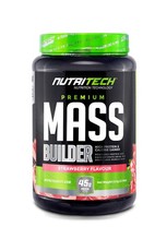 Nutritech Premium Mass Builder - Strawberry 1.5kg