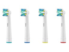 T-CARE Toothbrush Replacement Heads Oral-B Floss Action - 4 Pack