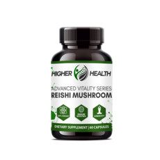 Higher Health - Reishi Mushroom (30% Polysaccharide) Extract Capsules