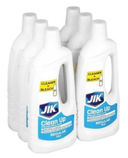 Jik Clean Up Multi Purpose Bleach Cleaner - Regular - 6 x 750ml