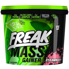 Muscle Junkie Freak Mass All-in-One Strawberry 4Kg Mass Gainer