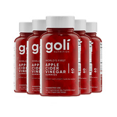 Goli Gummy 5 Month Supply - 5 Bottles