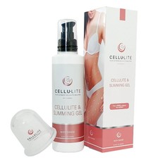 Cellu•Lite Cellulite and Slimming Gel 200ml with Massage Cup