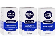 Nivea Men - Active Age DNage Moisturiser (3 x 50ml)