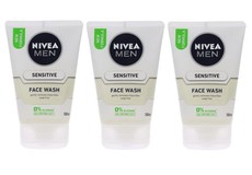 Nivea Men - Face Wash Sensitive (3 x 100ml)