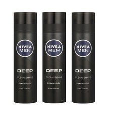 NIVEA Men - Shaving Gel Deep (3 x 200ml)