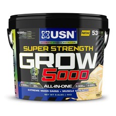 USN Super Strength Grow 5000 4kg Vanilla - Mass Gainer