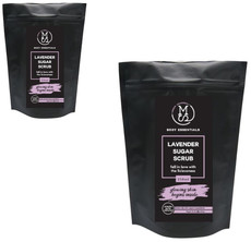 Lavender Sugar Moisturizing Exfoliating Hands & Body Scrub - Pack of 2