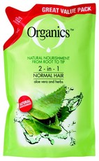Organics Normal 2in1 Refill Shampoo 900ml