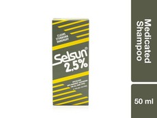 Selsun 2.5 Medicated Shampoo 50ML