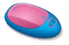 Beurer Ion Detangling Hair Brush HT 10 Blue & Pink