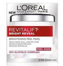 L'Oreal Paris Revitalift Bright Reveal Brightening Peel Pads - 30 Pads