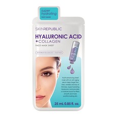 Skin Republic Hyaluronic Acid + Collagen Face Mask Sheet - 25ml