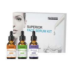 Neutriherbs Superior Facial Serum Kit (3 Serums - 30ml each)