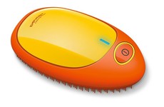 Beurer Ion Detangling Hair Brush HT 10 Orange & Yellow
