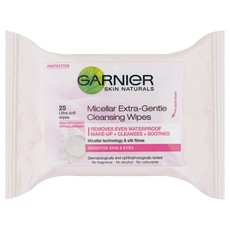 Garnier Skin Naturals Micellar Extra-gentle Cleansing Wipes - 25's