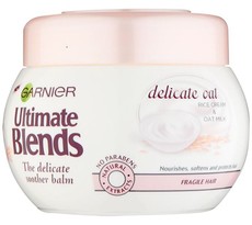 x 1 Garnier Ultimate Blends Oat Milk Balm - 300ml