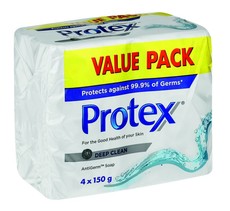 Protex Deep Clean Bar Soap 4 Pack - 150g