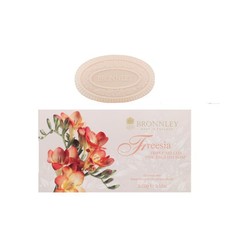 Bronnley Freesia Triple Milled Soap Set of 3 x 100g