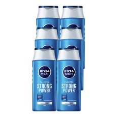 NIVEA Men Strong Power Shampoo - 6 x 250ml