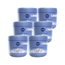 NIVEA Irresistibly Smooth Body Cream - 6 x 400ml