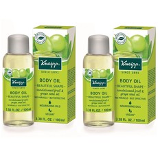 Kneipp Body Oil - Beautiful Shape with Sandalwood & Grapeseed - 100 ml x 2