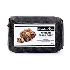 Raw African Black Soap 200g